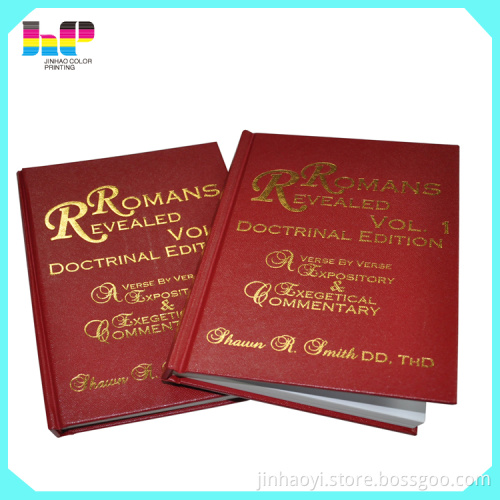 cardboard cover agenda book printing service in China